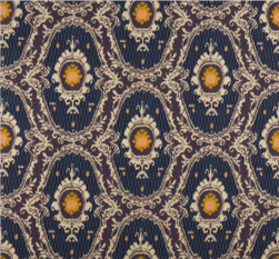 Persane Myrtille Fabric by Manuel Canovas
