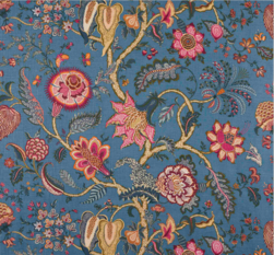 Seraphine Mer Fabric by Manuel Canovas