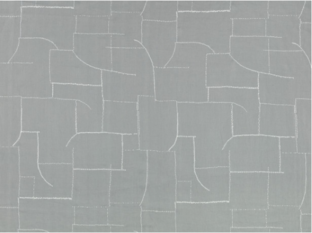 Atlas Indian Blue Fabric by Mark Alexander 