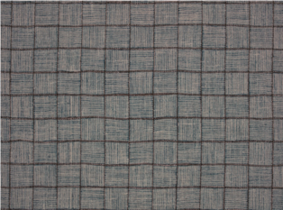 Crosshatch Check Atlantic Fabric by Mark Alexander 