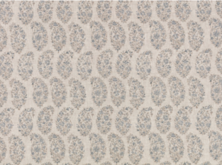 Jaipur Indian Blue Fabric by Mark Alexander 