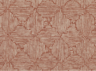Malian Burnt Orange Fabric by Mark Alexander 