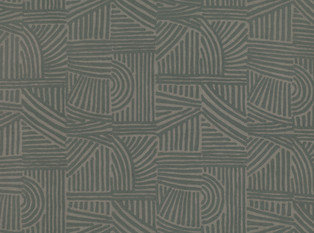 Furrow Carbon Bluel Fabric by Mark Alexander 