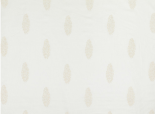 Mughal Jasper White Fabric by Mark Alexander 