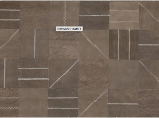 Network Heath Wallcovering by Mark Alexander