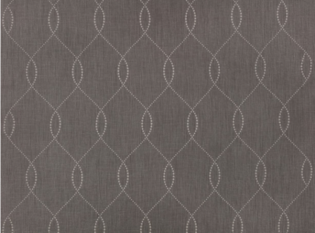 Ogee Grey Mist Fabric by Mark Alexander 