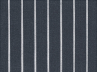 Veranda Ticking Indigo Fabric by Mark Alexander 