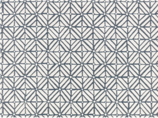 Veranda Tile Indigo Fabric by Mark Alexander 