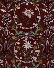 Edelweiss Burgundy Wallpaper by Mind the Gap
