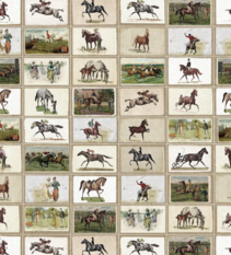 English Equestrian Stamps Wallpaper by Mind the Gap