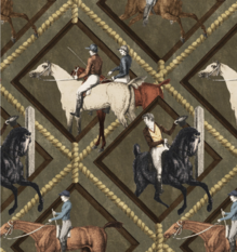 Gymkhana Grey Wallpaper by Mind the Gap