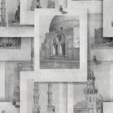 Arabian Monuments Neutral Premium Wallpaper by Mind The Gap 