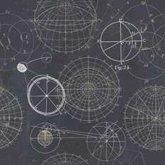 Astronomy Blue Wallpaper by Mind The Gap 