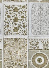 Chinese Patterns Brown Wallpaper by Mind The Gap 