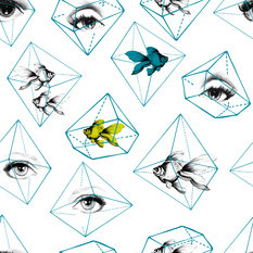 Fish Eye Wallpaper by Mind The Gap 