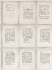 Inside Book Taupe Wallpaper by Mind The Gap 