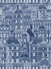 Louvre Blue Wallpaper by Mind The Gap 