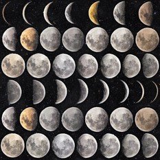 Moon Phases Wallpaper by Mind The Gap 