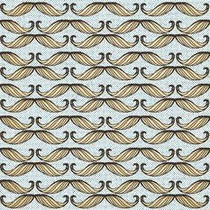 Moustache Wallpaper by Mind The Gap 