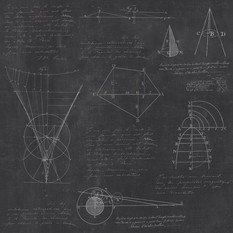 Newton Geometry Anthracite Wallpaper by Mind The Gap 