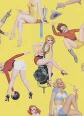 Pin-up Girls I Wallpaper by Mind The Gap 