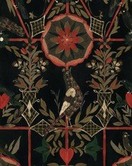 The Bird House Black Wallpaper by Mind the Gap