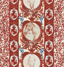 The Competition Panel Red Wallpaper by Mind the Gap