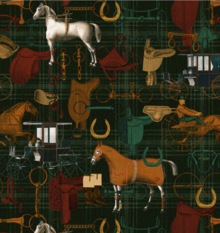 The Jockey Multicoloured Wallpaper by Mind the Gap
