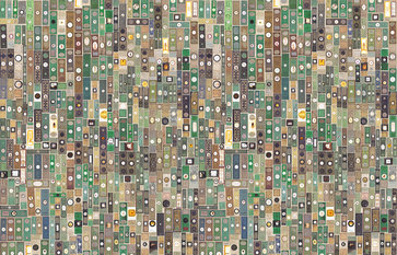 Microscopic Slides Wallcovering by NLXL