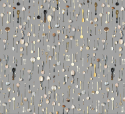 Spoons Small Wallcovering by NLXL 
