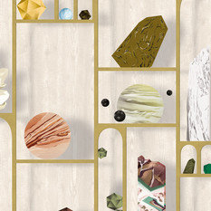 Curiosite II Wallcovering by Nobilis