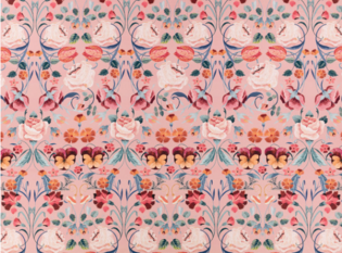 Bonita Chateau Rose Fabric by Temperley London x Romo