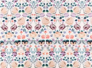 Bonita Lilac Ash Fabric by Temperley London x Romo