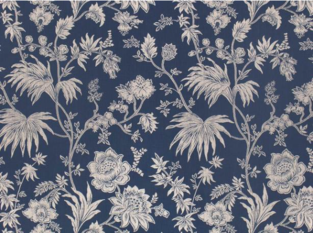 Chiya Jacquard Indigo by Romo
