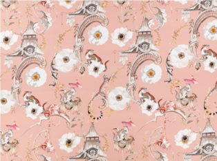 Euphoria Boudoir Fabric by Temperley London x Romo