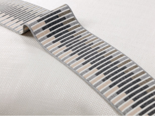 Jacuba Braid Gunmetal by Romo