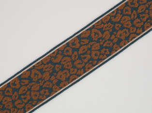 Leopard Braid Umber by Temperley London x Romo