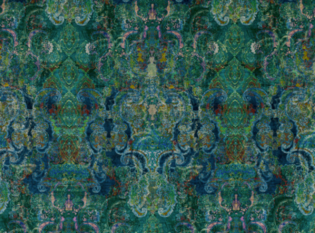 Black Edition Maroque Lazurite Fabric
