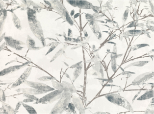 Sumba Swedish Grey Wallcovering by Romo