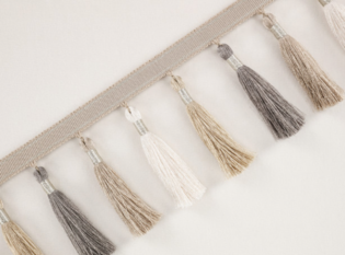 Tassel Fringe Gris by Temperley London x Romo