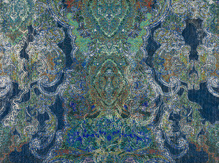 Maroque Wallcovering Lazurite by Black Edition 