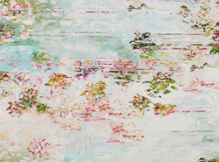 Black Edition Pleasure Gardens Bloom Fabric