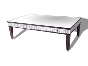 Simpsons Mirrors Charleston Tiffany Coffee Table