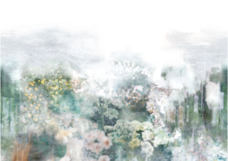 Wander Wall Mural Haze Wallcovering by Villa Nova 