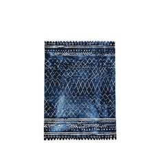 Mariah Indigo Rug by William Yeoward