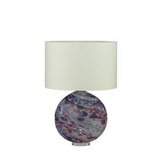 Nyla Amethyst Table Lamp by William Yeoward