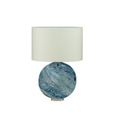Nyla Indigo Table Lamp by William Yeoward