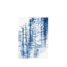 Salila Indigo Rug by William Yeoward