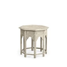 Tanjina Venetian White Oak Side Table by William Yeoward